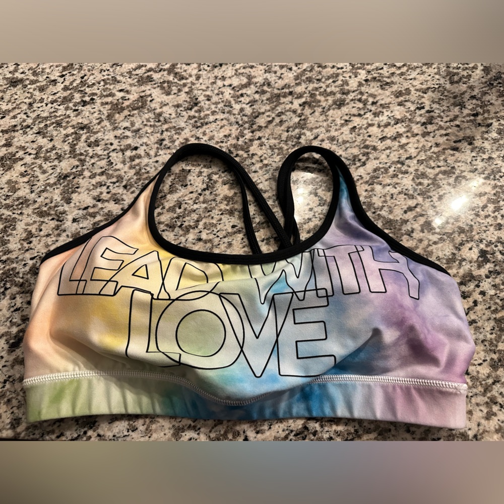 Peloton Lead with Love Pride Sports Bra
